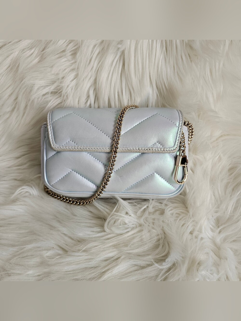 🩵 Gucci Super Mini Marmont 🩵 - Picture 5 of 14
